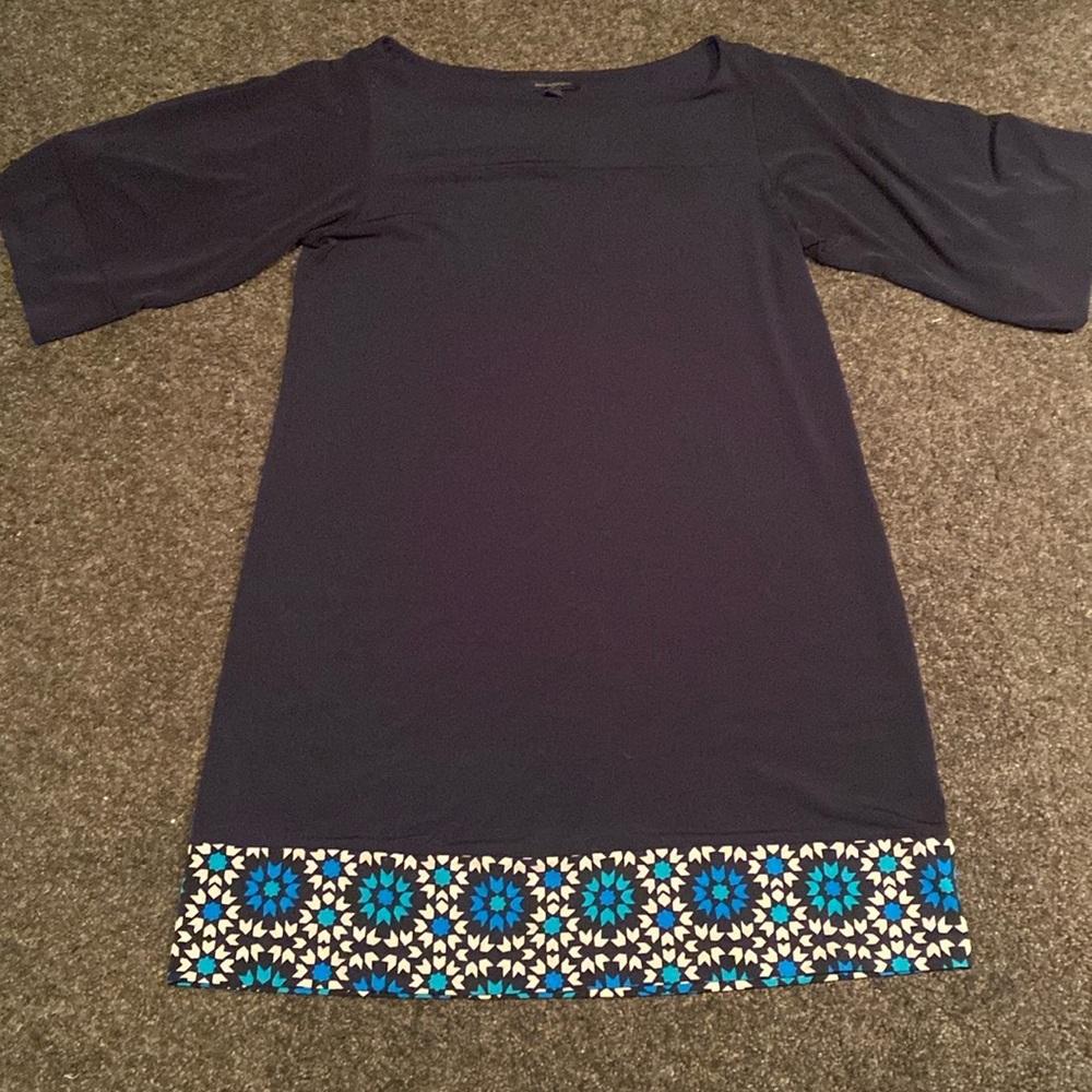 Banana republic dress navy blue